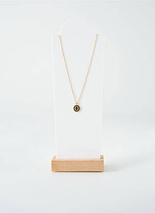 Collier ornement oxyde de zirconium or TATA GISELE femme
