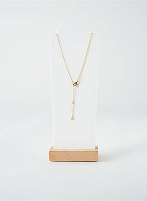 Collier ornement oxyde de zirconium or TATA GISELE femme