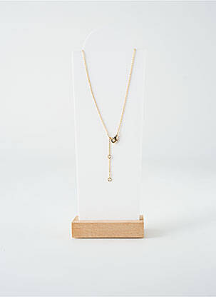 Collier ornement oxyde de zirconium or TATA GISELE femme
