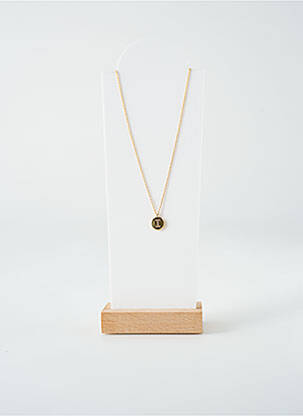 Collier ornement oxyde de zirconium or TATA GISELE femme
