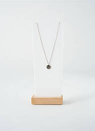 Collier ornement oxyde de zirconium argent TATA GISELE femme