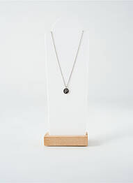 Collier ornement oxyde de zirconium argent TATA GISELE femme