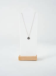 Collier ornement oxyde de zirconium argent TATA GISELE femme