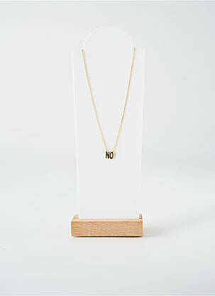 Collier matériaux métal or TATA GISELE femme