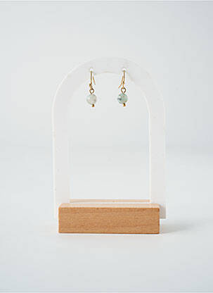 Boucles d’oreilles ornement pierre or TATA GISELE femme