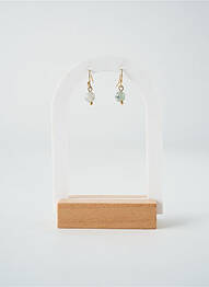 Boucles d’oreilles ornement pierre or TATA GISELE femme