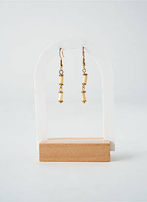 Boucles d’oreilles ornement oxyde de zirconium or TATA GISELE femme