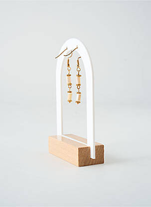 Boucles d’oreilles ornement oxyde de zirconium or TATA GISELE femme