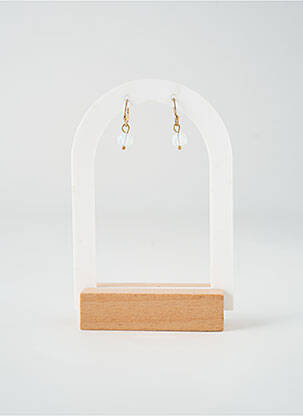 Boucles d’oreilles ornement pierre or TATA GISELE femme