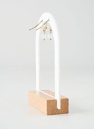 Boucles d’oreilles ornement pierre or TATA GISELE femme