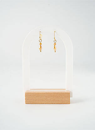 Boucles d’oreilles ornement pierre or TATA GISELE femme