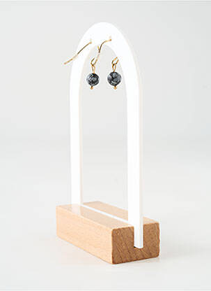 Boucles d’oreilles ornement pierre or TATA GISELE femme