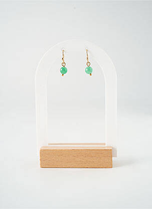 Boucles d’oreilles ornement pierre or TATA GISELE femme