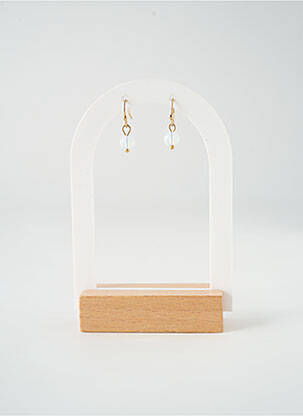 Boucles d’oreilles ornement pierre or TATA GISELE femme