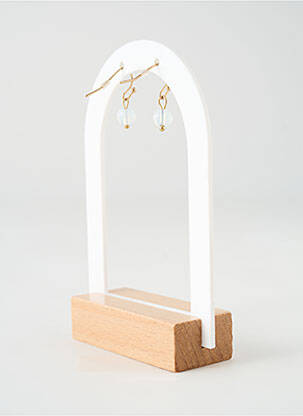 Boucles d’oreilles ornement pierre or TATA GISELE femme