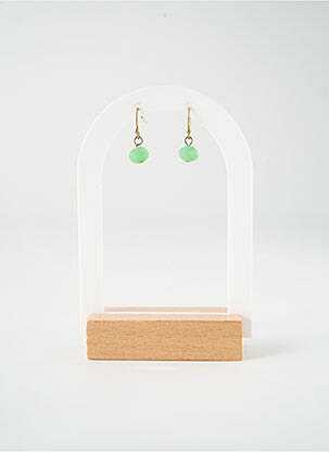 Boucles d’oreilles ornement pierre or TATA GISELE femme