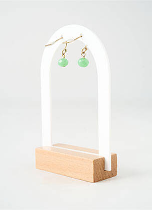 Boucles d’oreilles ornement pierre or TATA GISELE femme