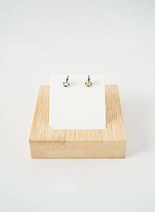 Boucles d’oreilles matériaux métal argent TATA GISELE femme
