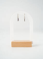 Boucles d’oreilles argent TATA GISELE pour femme seconde vue