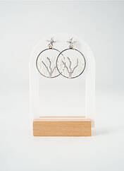 Boucles d’oreilles argent TATA GISELE pour femme seconde vue