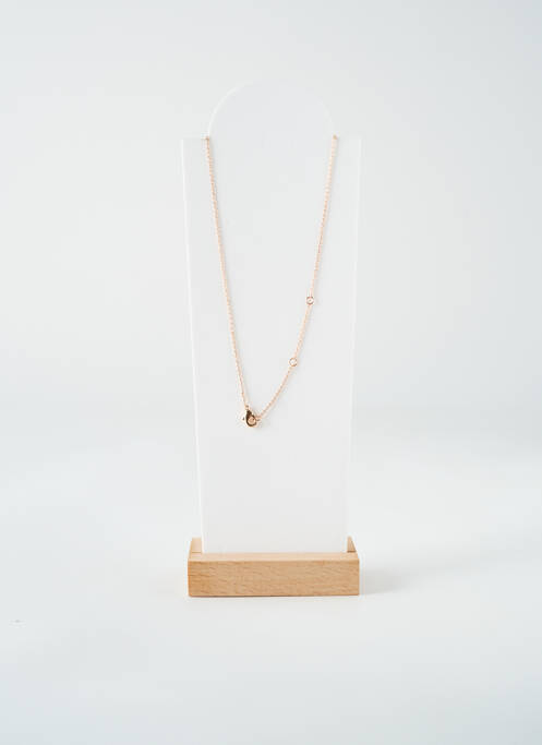 Collier matériaux métal or TATA GISELE femme