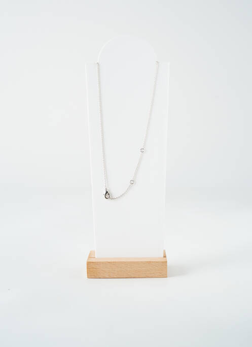 Collier matériaux métal argent TATA GISELE femme