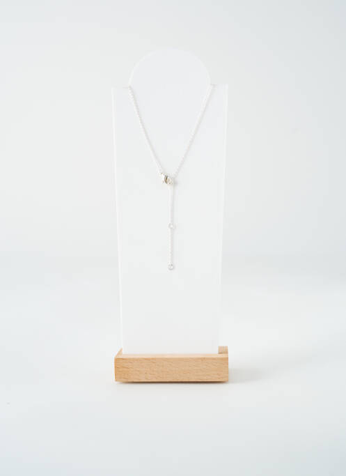 Collier matériaux métal argent TATA GISELE femme