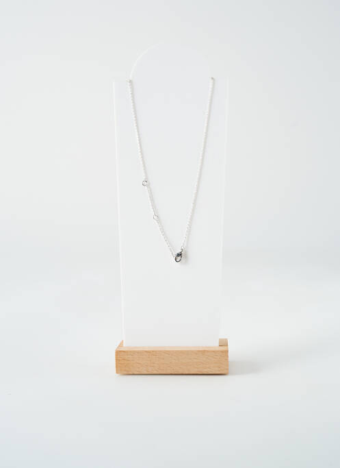 Collier matériaux métal argent TATA GISELE femme