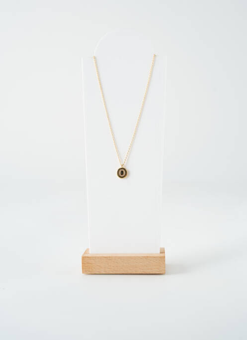 Collier ornement oxyde de zirconium or TATA GISELE femme