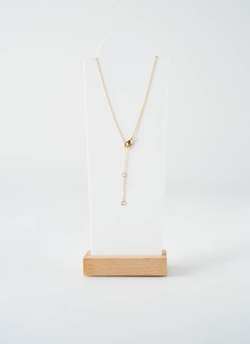 Collier ornement oxyde de zirconium or TATA GISELE femme