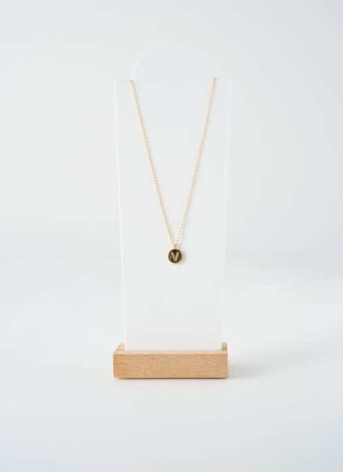 Collier ornement oxyde de zirconium or TATA GISELE femme