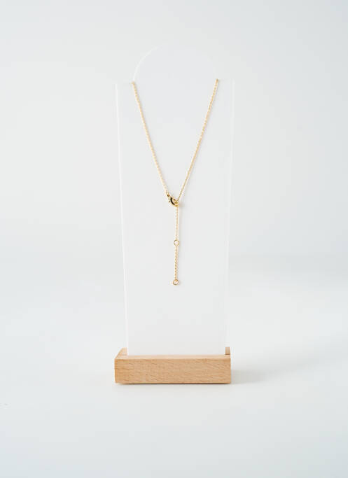 Collier ornement oxyde de zirconium or TATA GISELE femme