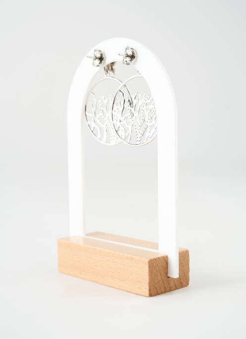 Boucles d’oreilles argent TATA GISELE pour femme