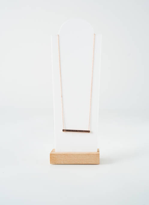 Collier or TATA GISELE pour femme