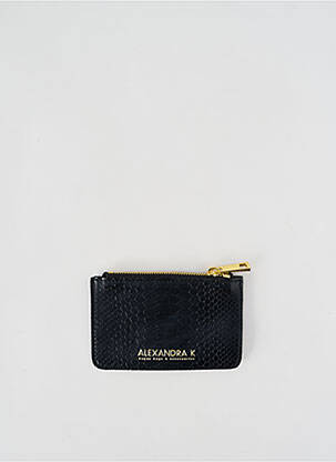 Porte-monnaie noir ALEXANDRA K pour femme