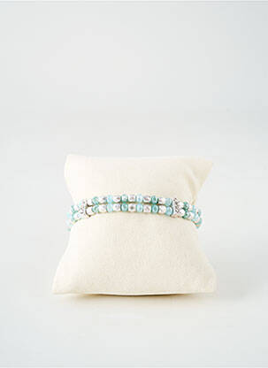 Bracelet ornement perles bleu TATA GISELE femme