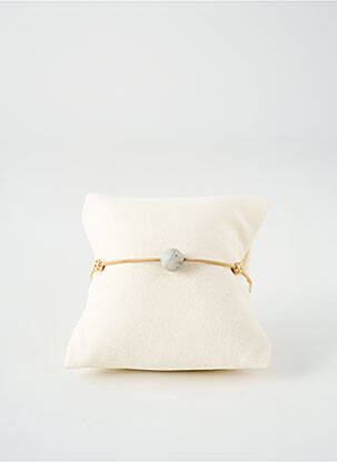 Bracelet ornement perles gris TATA GISELE femme