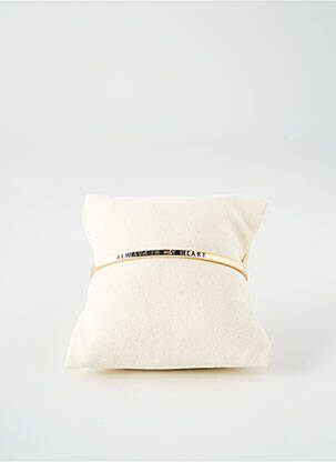 Bracelet jonc matériaux métal or TATA GISELE femme
