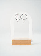 Boucles d’oreilles argent TATA GISELE pour femme seconde vue