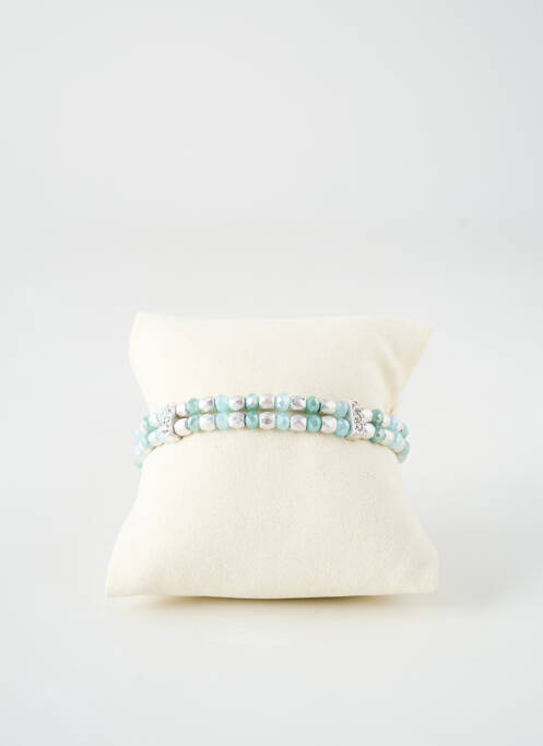 Bracelet ornement perles bleu TATA GISELE femme