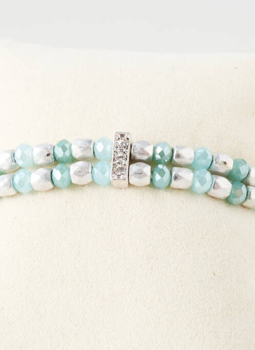 Bracelet ornement perles bleu TATA GISELE femme