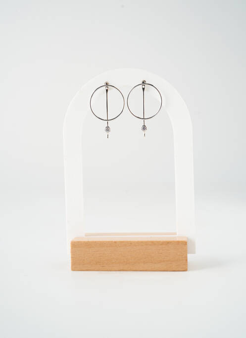Boucles d’oreilles argent TATA GISELE pour femme