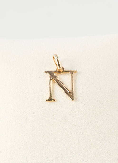 Pendentif or TATA GISELE pour femme