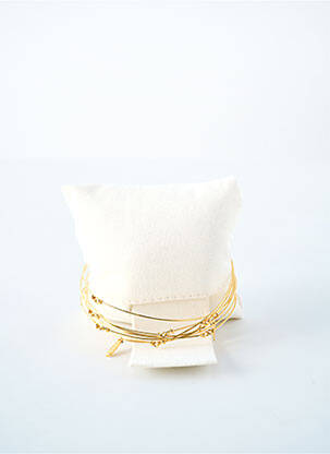 Bracelet jonc matériaux métal or NACH femme