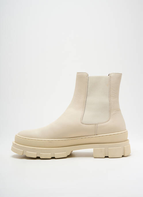 Bottines/Boots beige LA FEE MARABOUTEE pour femme