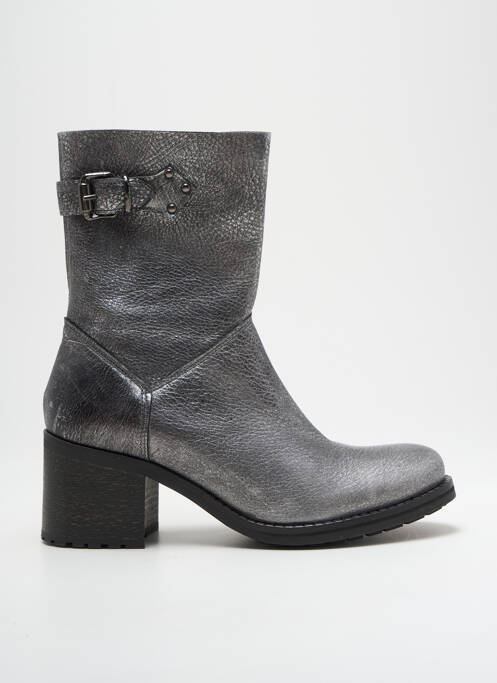 Bottines/Boots argent REGARD pour femme