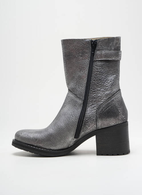 Bottines/Boots argent REGARD pour femme