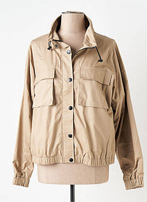 Veste casual poches beige KAFFE femme