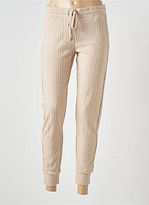Jogging stretch taille normale beige SUN VALLEY femme