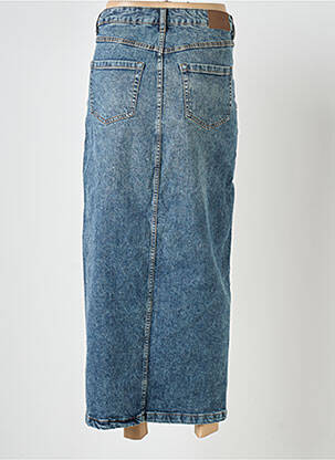 Jupe longue coupe droite bleu KAFFE femme